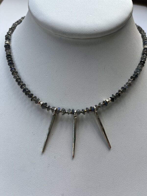 Product Image: Sterling Silver Spike Necklace