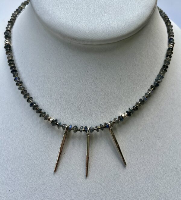 Product Image: Sterling Silver Spike Necklace
