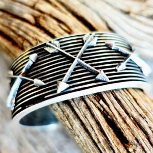 Product Image: Crossed Arrows Cuff by Aaron Anderson