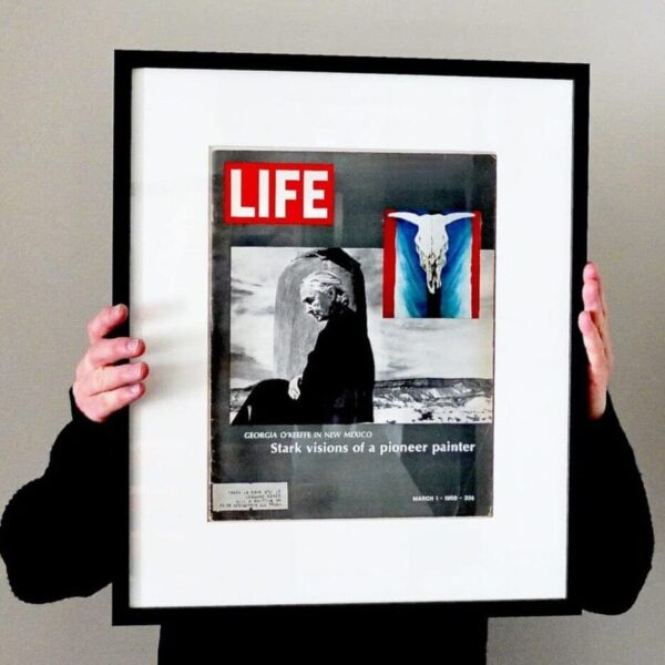 Product Image: O’Keeffe LIFE Magazine Framed