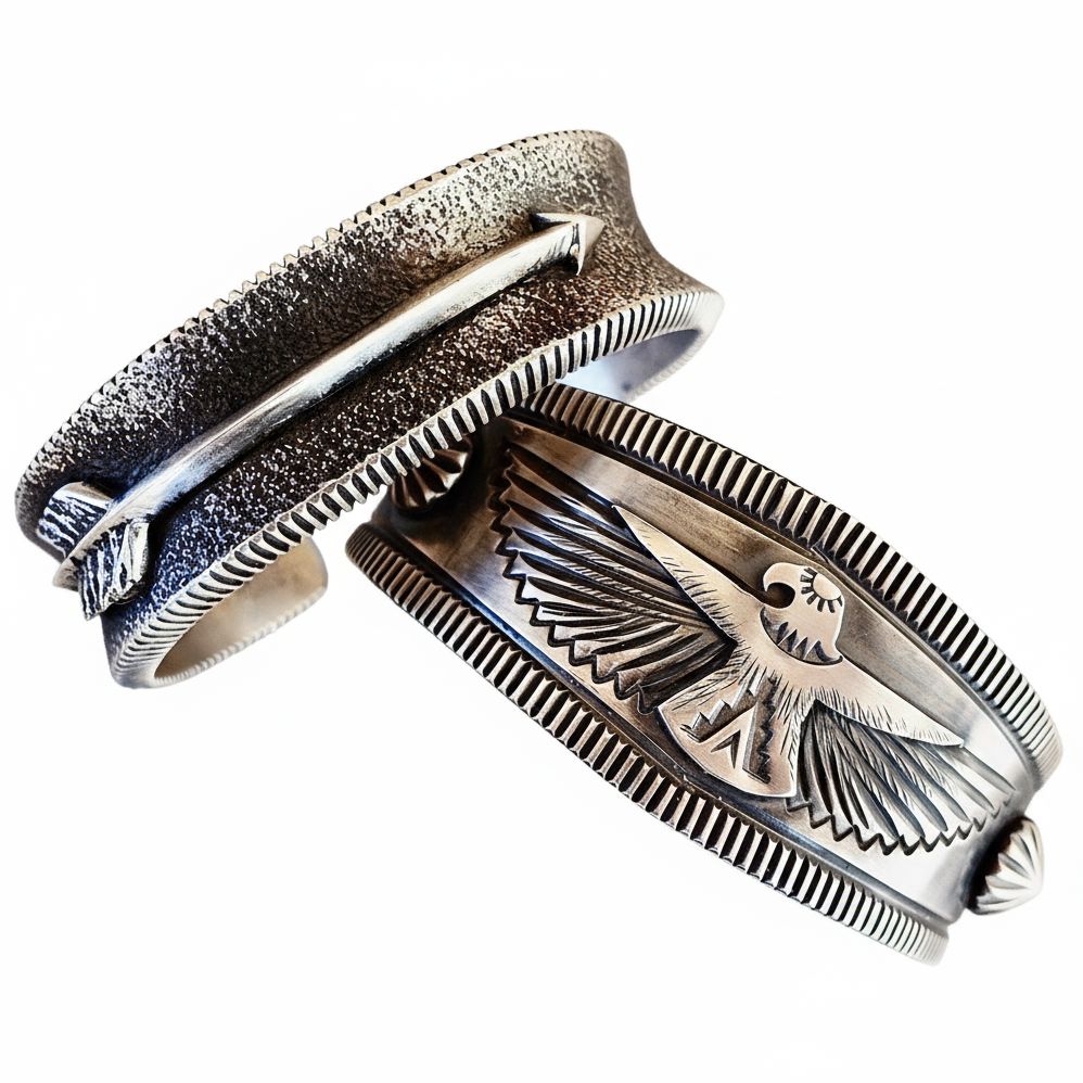 Santa Fe Marketplace Raised Arrow Cuff by Aaron Anderson Product Image: Raised Arrow Cuff by Aaron Anderson