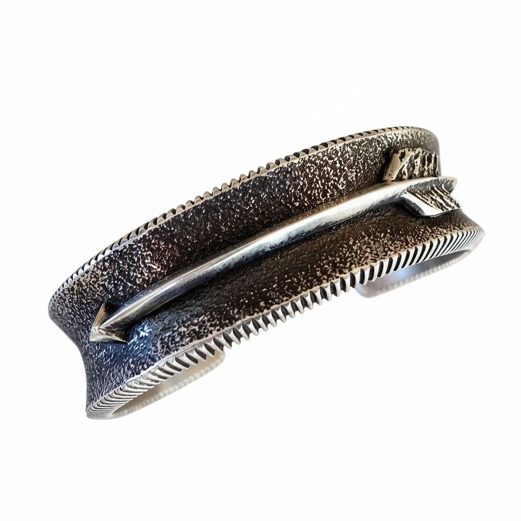 Santa Fe Marketplace Raised Arrow Cuff by Aaron Anderson Product Image: Raised Arrow Cuff by Aaron Anderson