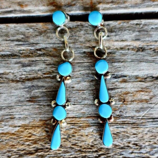 Product Image: Kingman Turquoise Dangle Earrings