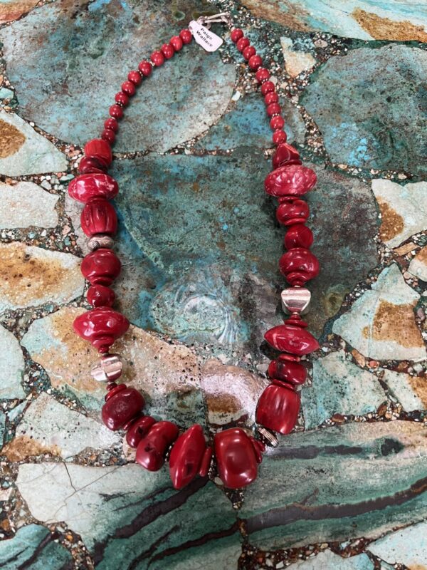 Product Image: Red Bamboo Coral Necklace