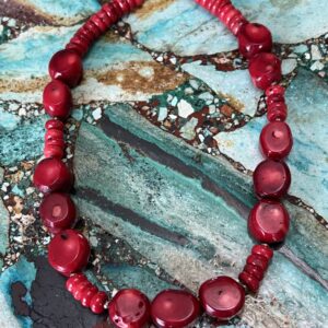Product Image: Red Bamboo Coral Necklace