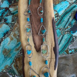 Product Image: Turquoise Heart Reversible Necklace