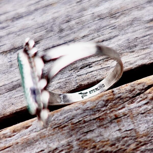 Product Image: Vintage Green Turquoise Cocktail Ring