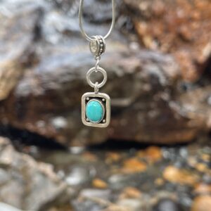 Product Image: Blue Bird Turquoise Charm Necklace