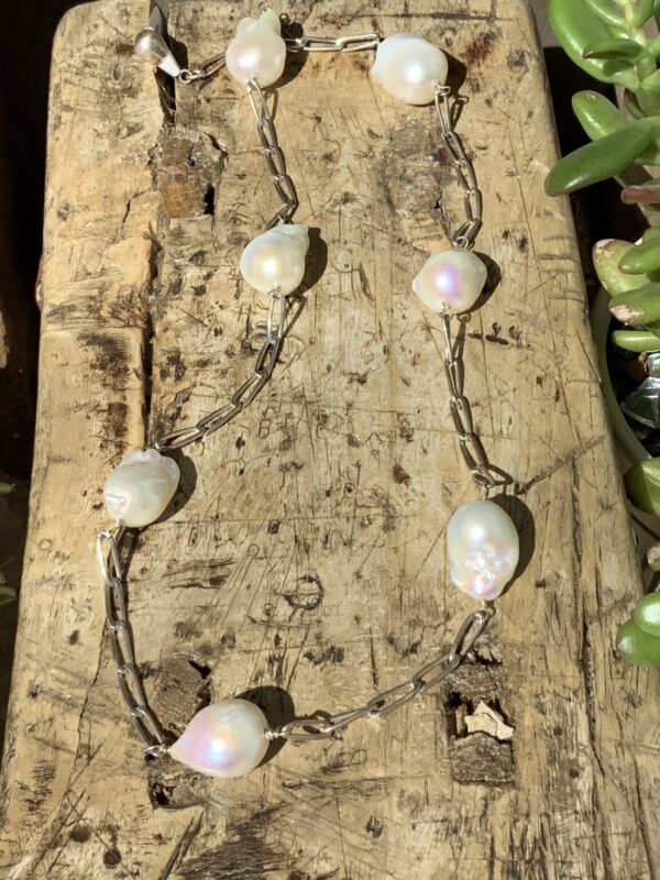 Product Image: Tahitian Baroque Pearl Sterling Necklace