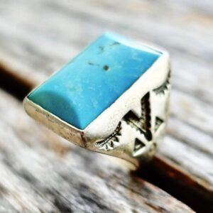 Product Image: Mens Vintage Turquoise Ring