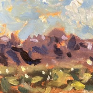 Product Image: Purple Mountains Painting