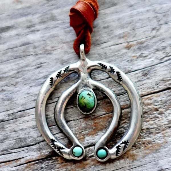 Product Image: Naja Pendant on Deer Leather Cord