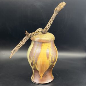 Product Image: Wood-fired Urn with Cholla Handle