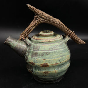 Product Image: Large Sage Monsoon Teapot with Juniper Handle