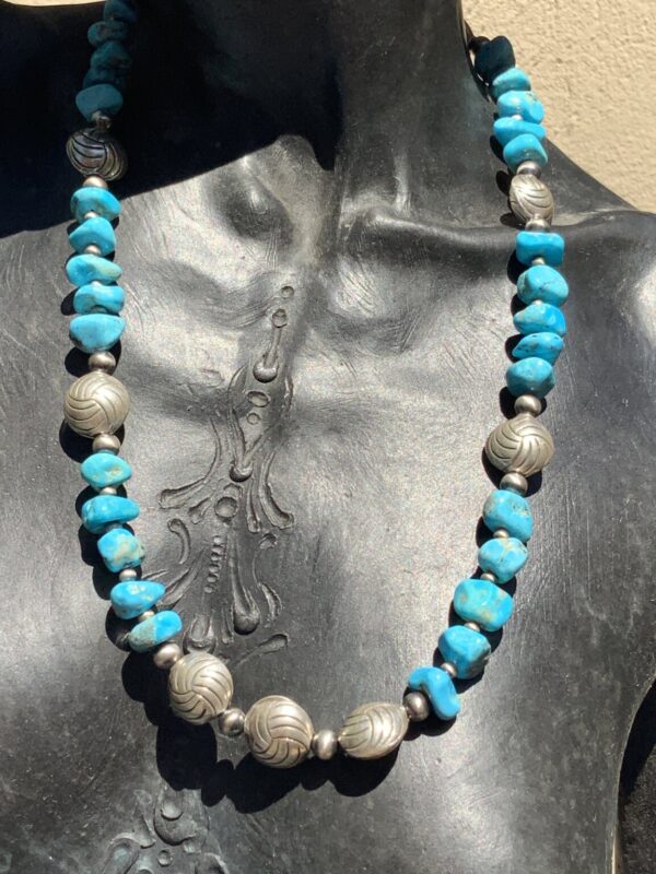 Product Image: Sleeping Beauty Turquoise Sterling Silver Necklace