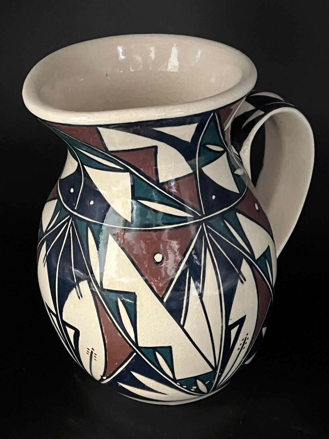Santa Fe Marketplace Zelda Yucca Pitcher Product Image: Zelda Yucca Pitcher
