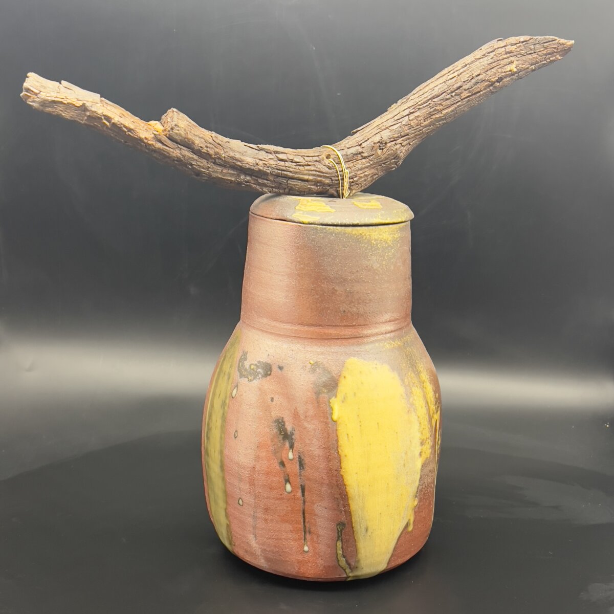 Santa Fe Marketplace Wood-fired Urn with Juniper Handle Product Image: Wood-fired Urn with Juniper Handle