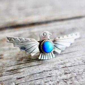 Product Image: Vintage Thunderbird Turquoise Pin