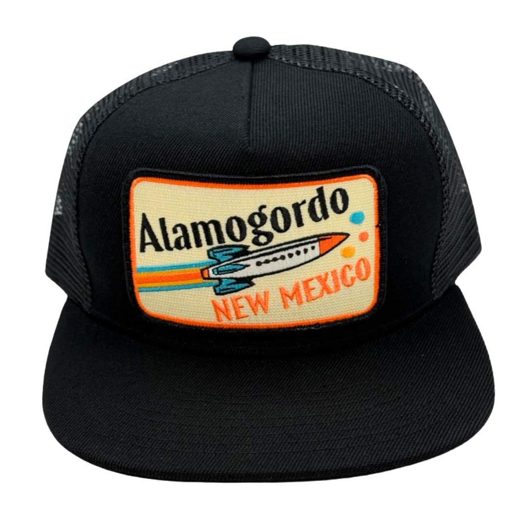 Santa Fe Marketplace New Mexico Hidden Pocket Trucker Hat Product Image: New Mexico Hidden Pocket Trucker Hat