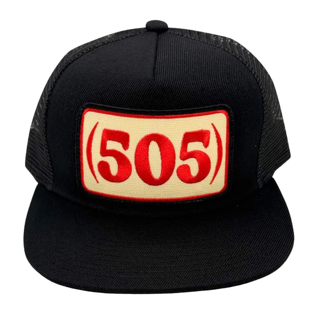 Santa Fe Marketplace New Mexico Hidden Pocket Trucker Hat Product Image: New Mexico Hidden Pocket Trucker Hat