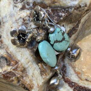 Product Image: Sterling and Turquoise Earrings