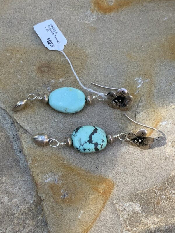 Product Image: Sterling and Turquoise Earrings