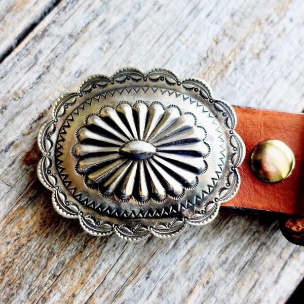 Product Image: Sterling Silver Concha Belt Buckle