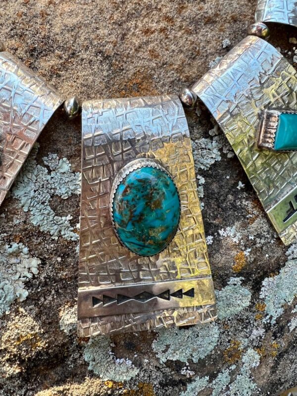 Product Image: Navajo Kingman Turquoise Statement Necklace