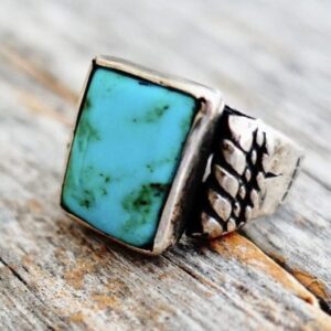 Product Image: Vintage Turquoise Signet Ring