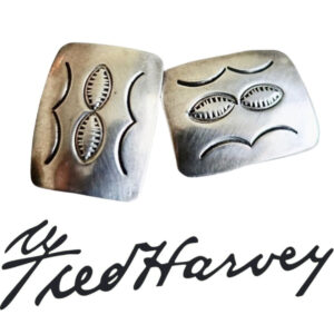 Product Image: Vintage Fred Harvey Silver Cufflinks