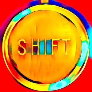 Product Image: “Shift” Graphics-Infused Photography – Metal Print