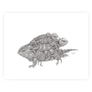 Product Image: Horny Toad Hill (Print)