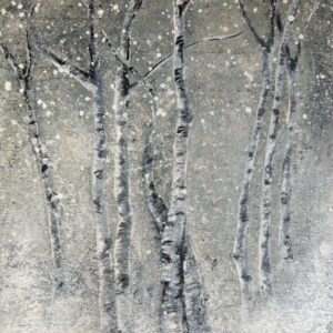 Product Image: Painting “Inner Peace” Winter Aspens