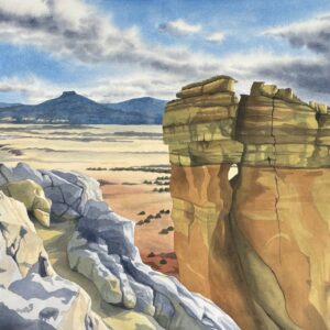 Product Image: ‘Pedernal View from Chimney Rock’ painting