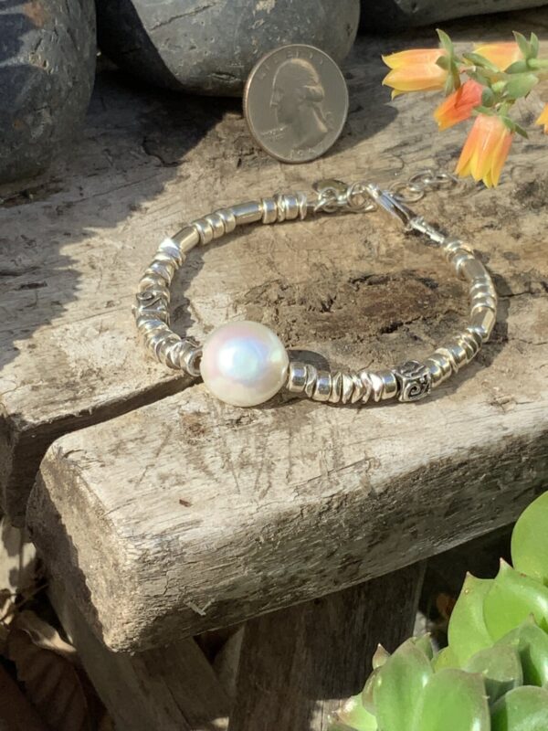 Product Image: Sterling & Coin Pearl Bracelet