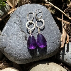 Product Image: Amethyst Gemstone Earrings