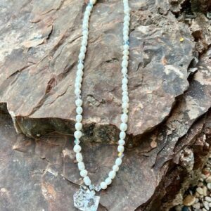 Product Image: Herkimer Diamond and Pearl Necklace
