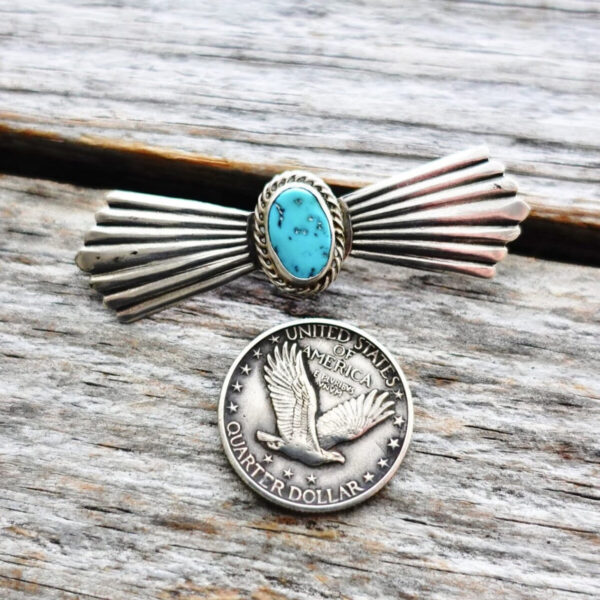 Product Image: UITA Turquoise Pin by Southwest Arts & Crafts