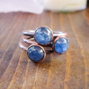 Product Image: Blue Kyanite Ring | Copper | Size 6, 7, 8