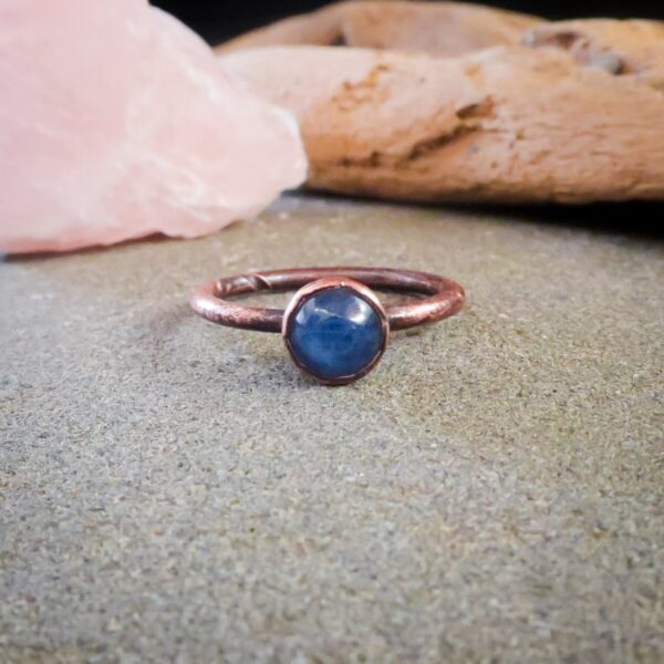 Product Image: Blue Kyanite Ring | Copper | Size 6, 7, 8