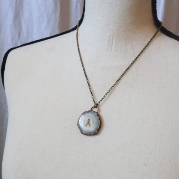 Product Image: Solar Quartz Necklace | Brass & Copper | 18 inches