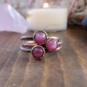 Product Image: Pink Sapphire Ring | Copper