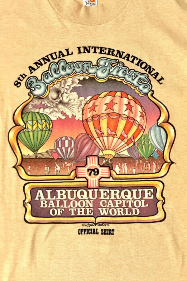 Product Image: 1970’S 8TH ANNUAL BALLOON FIESTA MADE IN USA S/S T-SHIRT SMALL