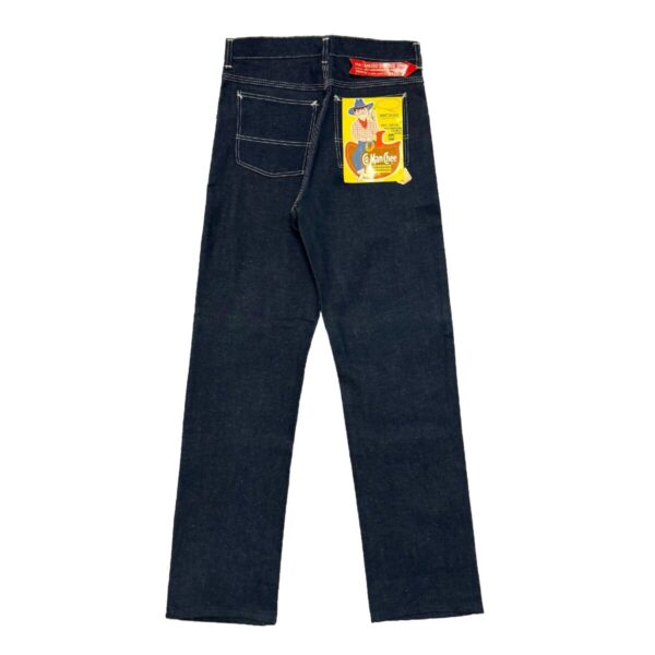 Product Image: 1950’S DEADSTOCK COMANCHE MADE IN USA SANFORIZED DOUBLE KNEE WESTERN DENIM JEANS 28 X 30