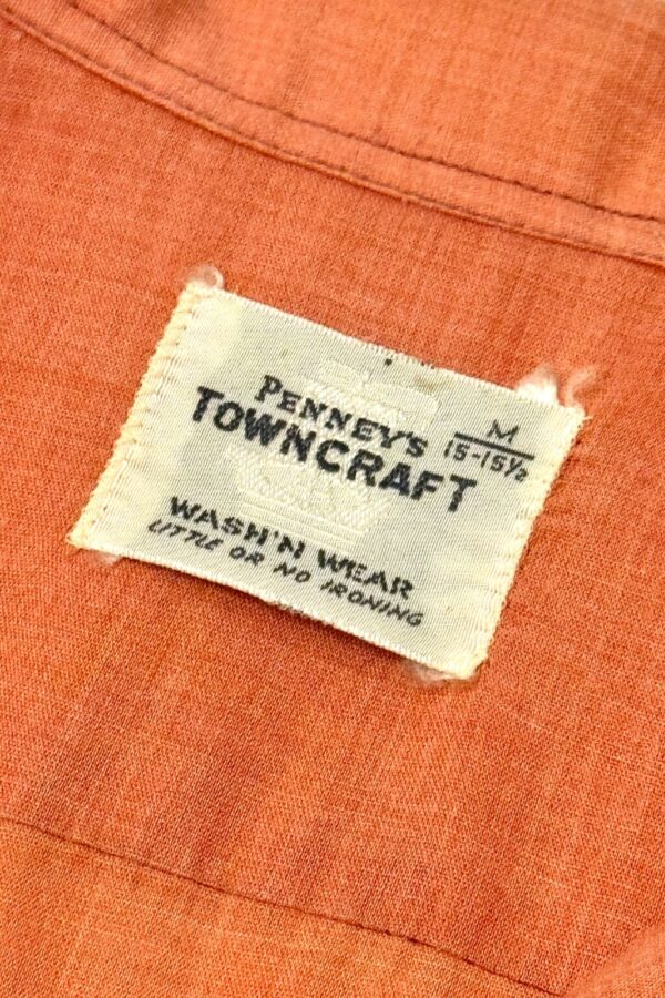 Product Image: 1950’S PENNEY’S TOWNCRAFT MADE IN USA EMBROIDERED SELVEDGE LOOP COLLAR L/S B.D. SHIRT MEDIUM