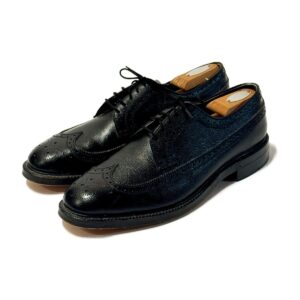 Product Image: 1970’S BOSTONIAN MADE IN USA PEBBLE BLACK LONGWING SHOES 12