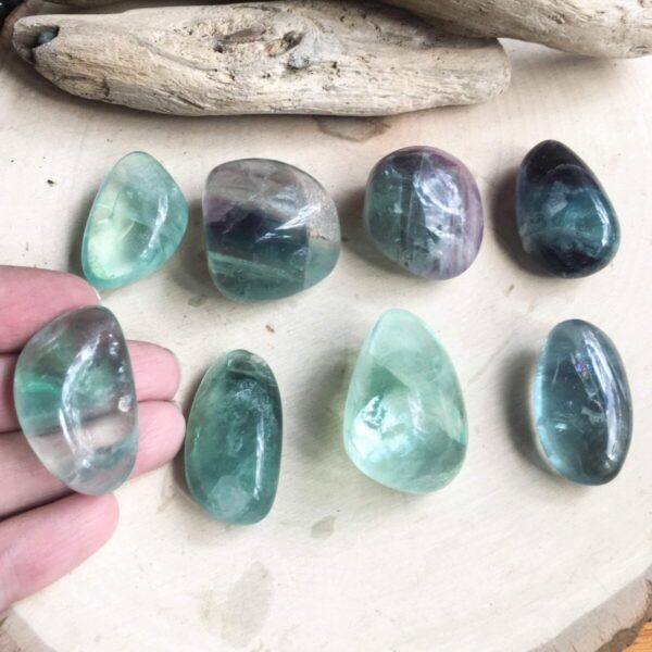 Product Image: Large Fluorite Tumbled Stone AA Grade