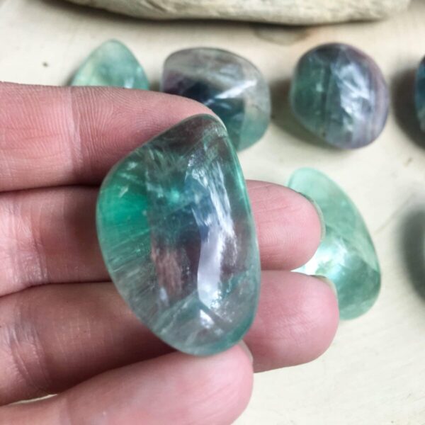 Product Image: Large Fluorite Tumbled Stone AA Grade