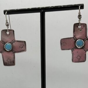 Product Image: Silver cross dangles.