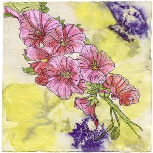 Product Image: Hollyhocks II Card